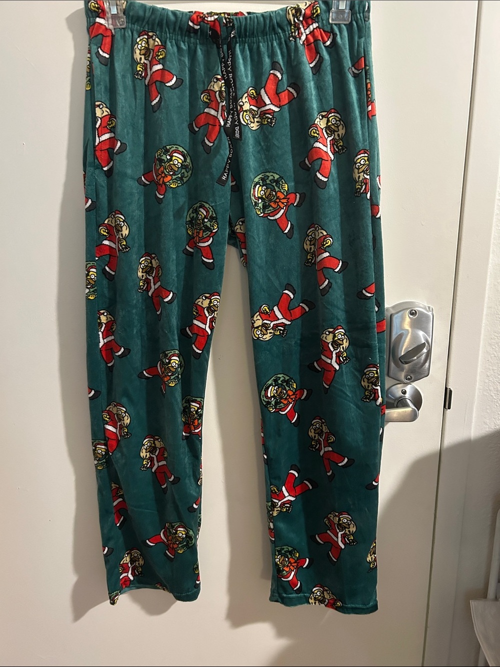 Holiday Simpson Fleece Lounge Pants